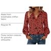 Zeagoo Women Button Down Shirts Casual Long Sleeve Tops Work Blouses(Sf290-pattern)