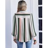 Zeagoo Women Button Down Shirts Casual Long Sleeve Tops Work Blouses(Tz264-stripe)