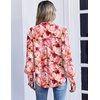 Zeagoo Women Button Down Shirts Casual Long Sleeve Tops Work Blouses(Wf97-pink)
