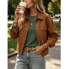 Zeagoo Women’s Casual Shirts Long Sleeve Tops Crewneck Tshirts Fall Clothes(Army Green + Grey + Black)