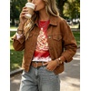 Zeagoo Women’s Casual Shirts Long Sleeve Tops Crewneck Tshirts Fall Clothes(Z Christmas Tree 489)