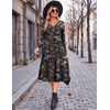 Zeagoo Women’s Fall Dress with Pockets Casual A Line Dresses