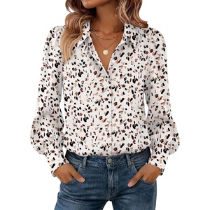 Zeagoo Women Button Down Shirts Casual Long Sleeve Tops Work Blouses(An443-apricot)