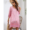Zeagoo Womens Casual Beach Boho Summer Dress(01 Pink)