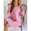 Zeagoo Womens Casual Beach Boho Summer Dress(01 Pink)
