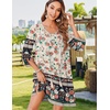 Zeagoo Womens Casual Beach Boho Summer Dress(02 Apricot)