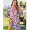 Zeagoo Womens Casual Beach Boho Summer Dress(03 Apricot)