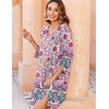 Zeagoo Womens Casual Beach Boho Summer Dress(03 Apricot)