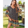 Zeagoo Womens Casual Beach Boho Summer Dress(Black)