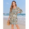 Zeagoo Womens Casual Beach Boho Summer Dress(Colorful Mz453)