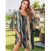 Zeagoo Womens Casual Beach Boho Summer Dress(Khaki Cx289)