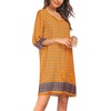 Zeagoo Womens Casual Beach Boho Summer Dress(Yellow)