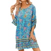 Blue Floral 01