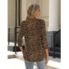Zeagoo 3/4 Length Sleeve Womens Tops Crew Neck Shirts Dressy Casual Tunics(An136)
