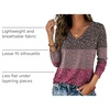 Zeagoo Womens Shirts Long Sleeve Tops V Neck Casual Basic Tee Fall Outfits(Vintage Ditsy Floral)