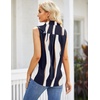 Zeagoo Women’s Sleeveless Button Down Collared Shirts Business Casual Tops(Cx327)
