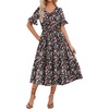 Black Pink Floral