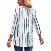 Zeagoo 3/4 Length Sleeve Womens Tops 2026 Blouses for Women Dressy Casual Fashion Clothing V Neck T-Shirts Summer Outfits(Zr229)