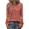 Red White Floral