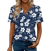 Zeagoo Womens Tops V Neck Summer Casual Short Sleeve T Shirts Basic
