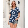 Zeagoo Womens Tops V Neck Summer Casual Short Sleeve T Shirts Basic