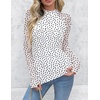 Zeagoo Long Sleeve Shirts for Women Sheer Mesh Top Mock Neck Fitted Blouses(Jh724)