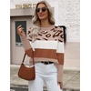 Zeagoo Sweaters for Women Cropped Crewneck Basic 2026 Trendy Fall Tops(Jh722)