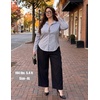 Zeagoo Women’s Button Down Shirts Long Sleeve Business Casual Blouses Tops(Gray)