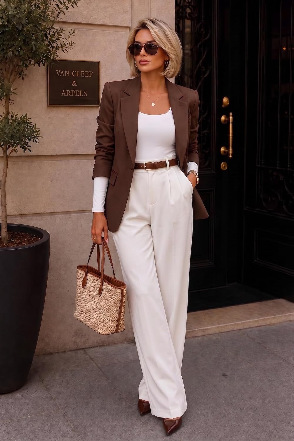 image:imageZeagoo Long Sleeve Shirts for Women Going Out Tops Fall Scoop Neck TshirtsA01 White