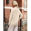 Zeagoo Womens Sweaters Fall Turtleneck Tops Long Sleeve Winter Clothing(Beige)