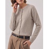 Zeagoo Wool Blend Cardigan Sweaters for Women 2026 Casual Fall Outfits(01 Camel)