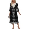 Black Printed