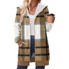 Zeagoo Hoodies For Women Oversized Sweatshirts Casual Zip Up Fleece Jacket