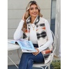 Zeagoo Vest For Women Sleeveless Sherpa Fleece Jackets Zip Up Fall Coats(Multicolor 534)