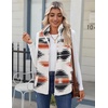 Zeagoo Vest For Women Sleeveless Sherpa Fleece Jackets Zip Up Fall Coats(Multicolor 534)
