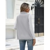 Zeagoo Womens Outerwear Vests With Pockets Zipper Sleeveless Fleece Jackets(Light Grey)