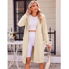 Zeagoo Women’s Zip Up Hoodies Oversized Fleece Long Tunic Sweatshirts Casual Long Sleeve 2026 Fall Hoodie Jacket Coat(Bone)