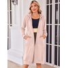 Zeagoo Women’s Zip Up Hoodies Oversized Fleece Long Tunic Sweatshirts Casual Long Sleeve 2026 Fall Hoodie Jacket Coat(Oatmeal)