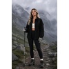 Zeagoo Fleece Jackets for Women Fall Clothe Button Winter Coat with Pockets(Black)