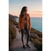 Zeagoo Fleece Jackets for Women Fall Clothe Button Winter Coat with Pockets(Caramel)