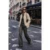 Zeagoo Fleece Jackets for Women Fall Clothe Button Winter Coat with Pockets(Khaki)