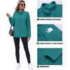 Zeagoo Fleece Jackets for Women Fall Clothe Button Winter Coat with Pockets(Turquoise)