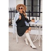 Zeagoo Summer Dresses for Women 2025 Cotton Button Down Short Sleeve Tshirt Dresses Casual Mini Beach Dress(Black)