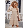 Zeagoo Summer Dresses for Women 2025 Cotton Button Down Short Sleeve Tshirt Dresses Casual Mini Beach Dress(Light Khaki)