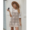 Zeagoo Womens Sweater Vest Dresses Fall Knit V Neck Pullover Sweaters 2026(01-gw304)