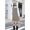 Zeagoo Womens Sweater Vest Dresses Fall Knit V Neck Pullover Sweaters 2026(Jh466)
