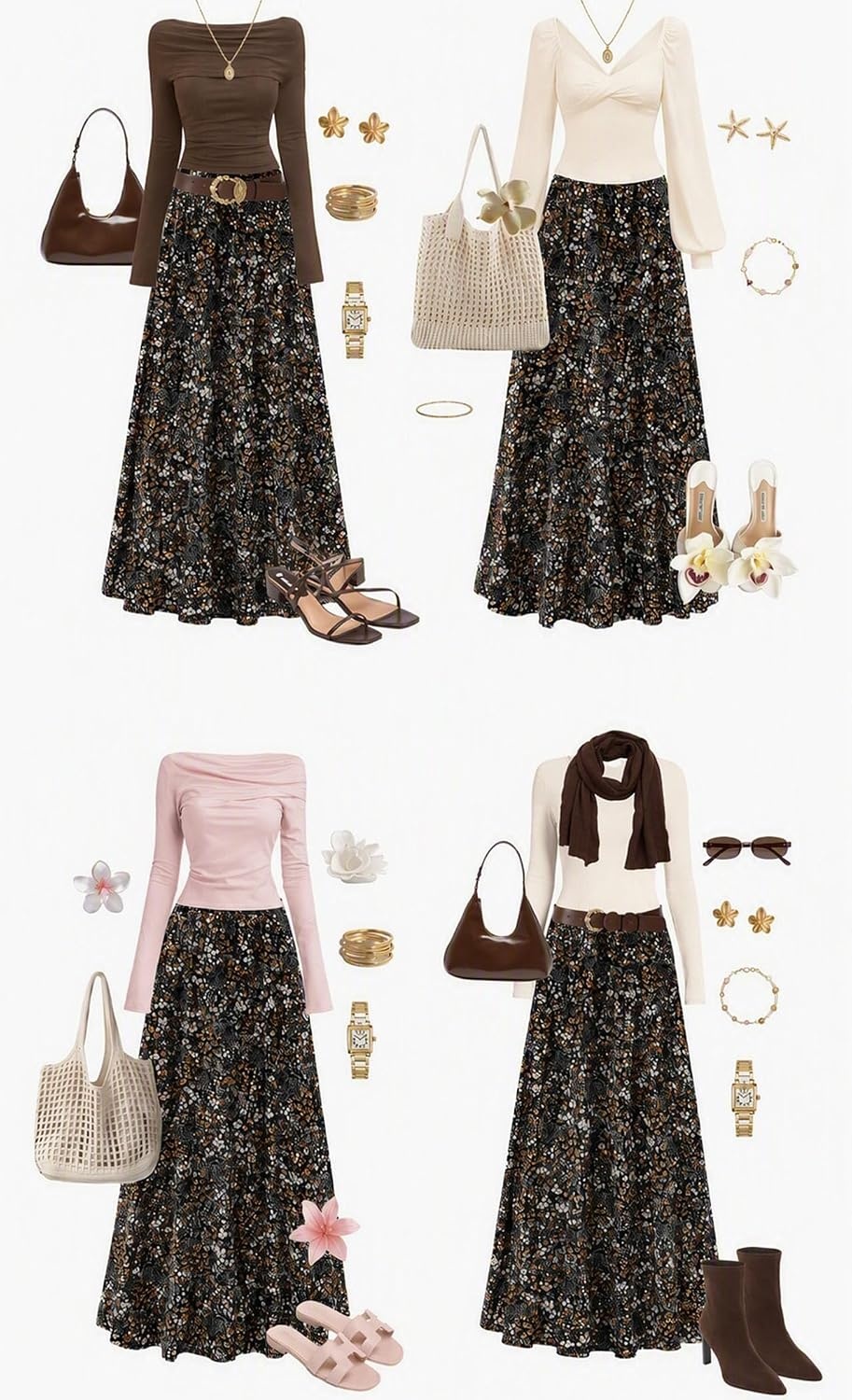 image:imageZeagoo Women Long Skirt01xh566