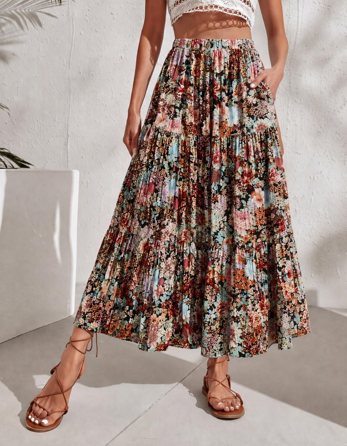 image:imageZeagoo Women Long Skirt02wf66