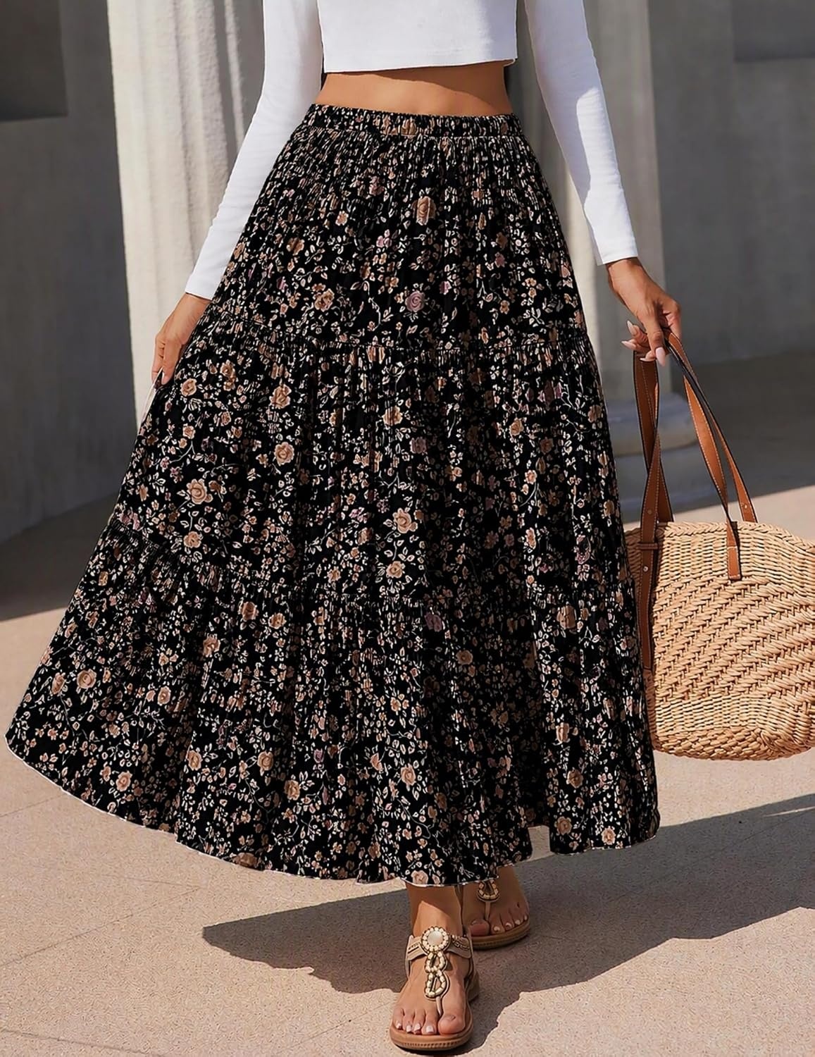 image:imageZeagoo Women Long SkirtXh532