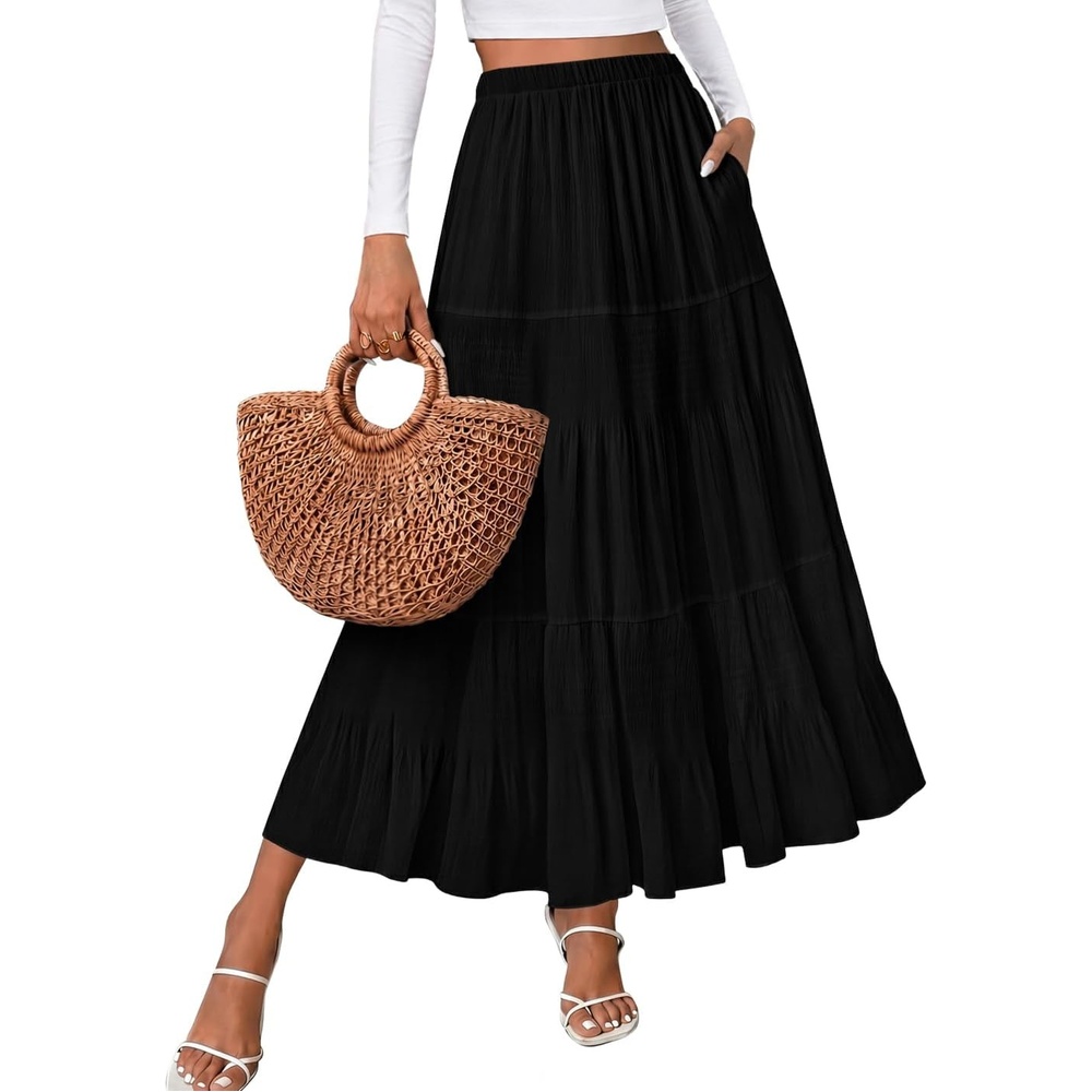 image:imageZeagoo Women Long SkirtBlack